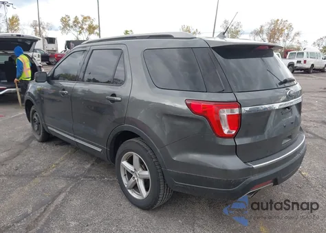 2018 Ford Explorer Xlt из США, поврежденный, VIN 1FM5K7DH7JGA40847